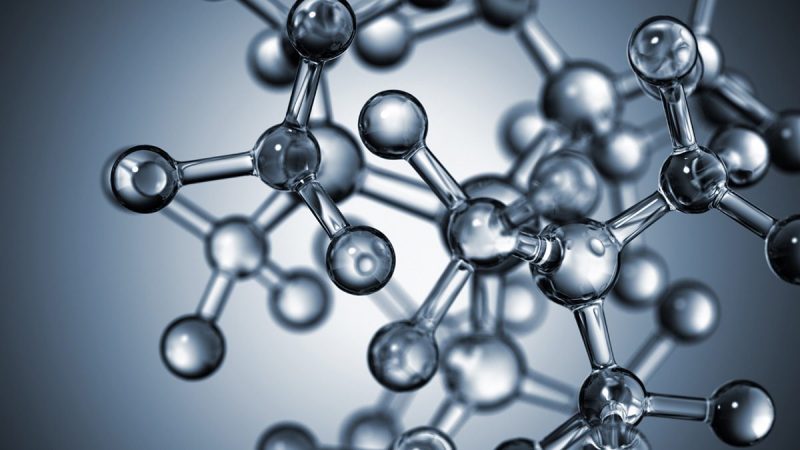 Molecules grey
