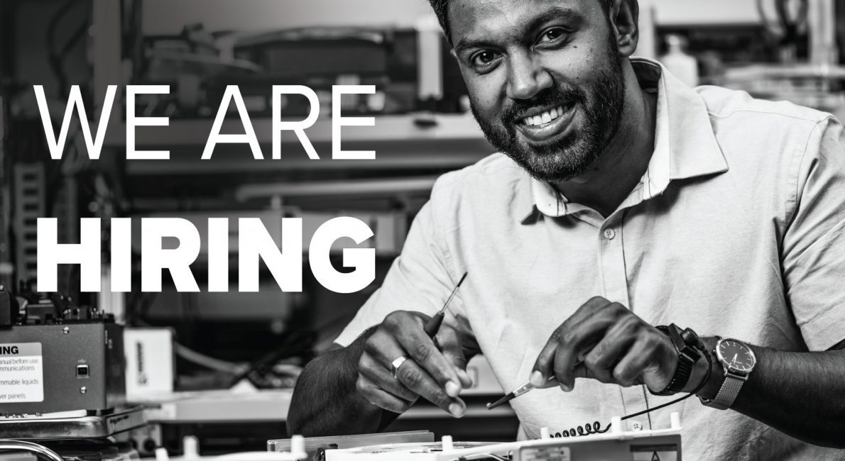 We are hiring